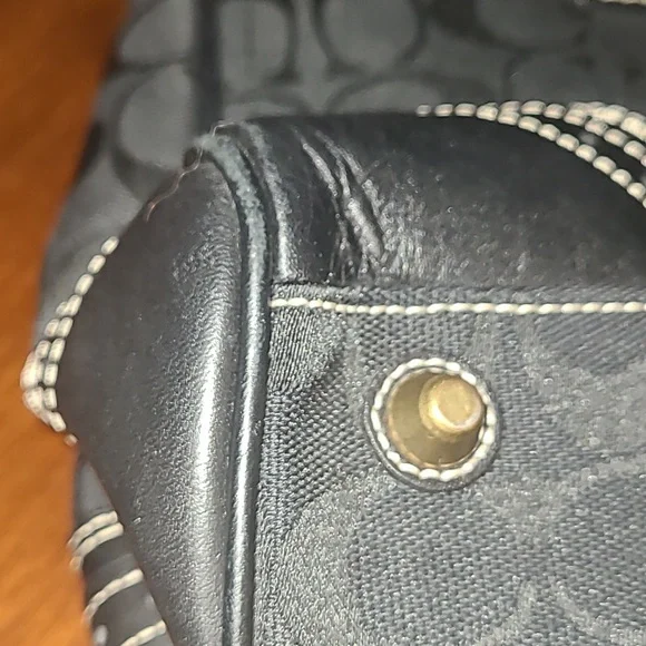 SOLD**Coach Hampton Vintage Carryall Shoulde Satchel EUC - Picture 15 of 15